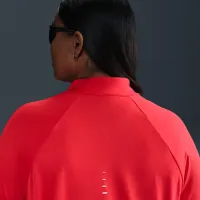 Nike Swift жіноча Dri-FIT UV 1/4-Zip Running Top (великі розміри) колір червоний