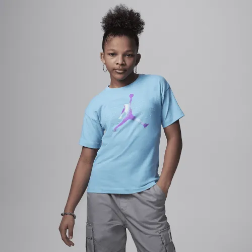Nike Jordan Lemonade Stand Big дитячі Graphic футболка блакитний