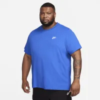 Nike Sportswear Club мужские футболка синий