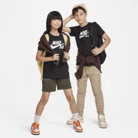 Nike SB Big детские футболка цвет черный