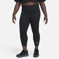 Nike Sportswear Classic жіноча З високою талією 7/8 лосіни (великі розміри) колір чорний