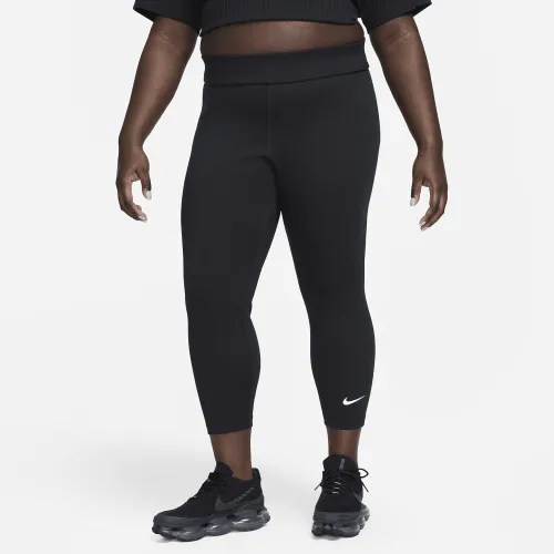 Nike Sportswear Classic жіноча З високою талією 7/8 лосіни (великі розміри) колір чорний