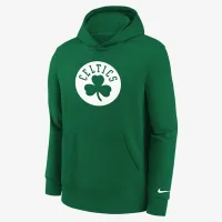 Boston Celtics Essential Big детские Nike NBA Pullover Толстовка с капюшоном цвет зеленый