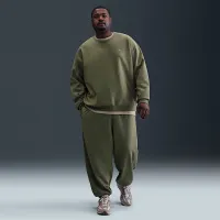 Nike Solo Swoosh чоловічі Fleece Crew колір зелений