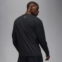 Nike Jordan мужские Long-Sleeve Crew-Neck футболка цвет черный