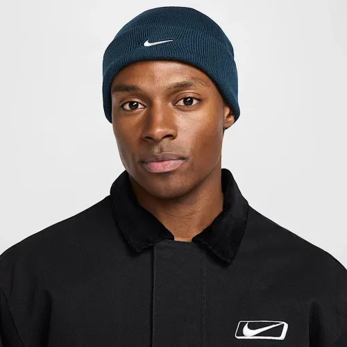 Nike Terra Swoosh Beanie синий