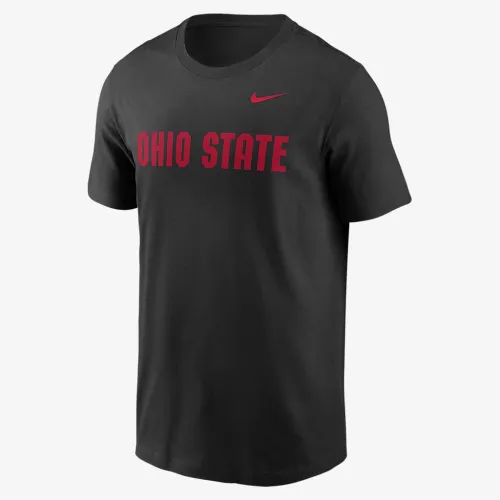 Ohio State Buckeyes Primetime Everколір зелений Wordmark чоловічі Nike College футболка колір чорний