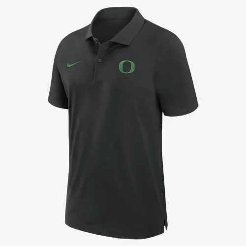 Oregon Ducks Sideline мужские Nike Dri-FIT College Polo цвет черный