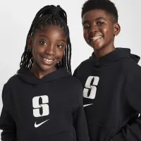 Nike Sabrina Big дитячі Fleece баскетбольні Толстовка з капюшоном колір чорний