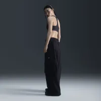 Nike Sportswear жіноча Low-Rise оверсайз French Terry Open-Hem Pants колір чорний