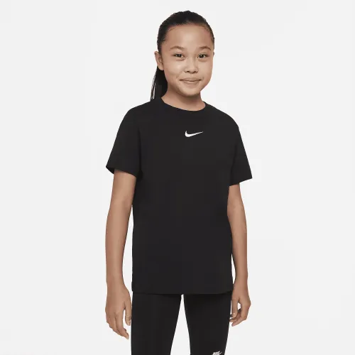 Nike Sportswear Big дитячі (Girls') футболка колір чорний
