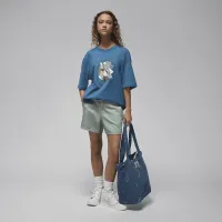 Nike Jordan женская оверсайз Graphic футболка синий