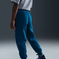 Nike Kylian Mbappé Little Kids 'Fleece Pullover Толстовка с капюшоном and Pants набор синий