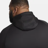 Nike Therma мужские Therma-FIT Hooded Fitness Pullover цвет черный