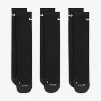 Nike Everyday Max Cushioned тренировочные Crew носки (3 пары) цвет черный