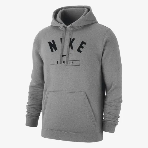 Nike Tennis чоловічі Pullover Толстовка з капюшоном колір сірий