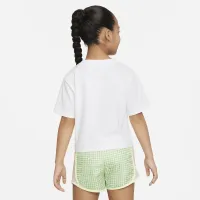 Nike Icon Boxy Tee Little детские футболка цвет белый