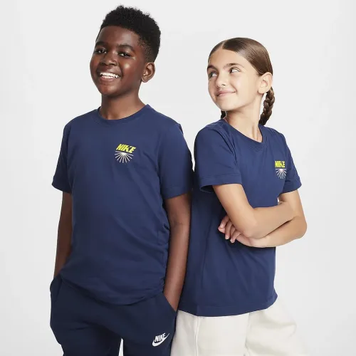 Nike Sportswear Big детские футболка синий