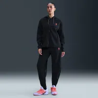 Nike Sabrina Dri-FIT Loose Full-Zip баскетбольные Толстовка с капюшоном цвет черный