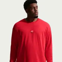 Nike Sportswear Long-Sleeve футболка цвет красный