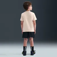 Nike Little детские Kobe футболка цвет коричневый