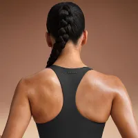 NikeSKIMS Matte жіноча Racerback Tank Top колір чорний