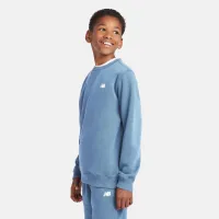Кофта/футболка New Balance LAKB0002HEB - Голубая
