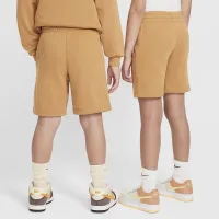 Nike Sportswear Club Big детские French Terry шорты цвет коричневый