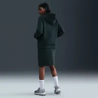 Nike Sportswear Tech Fleece женская юбка цвет зеленый