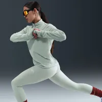 Nike Trail женская С высокой Талией 7/8 Running лосины цвет серый