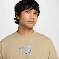 Nike Sportswear Max90 футболка колір коричневий