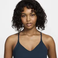 Nike Indy жіноча Light-Support Padded Sports Bra Tank блакитний