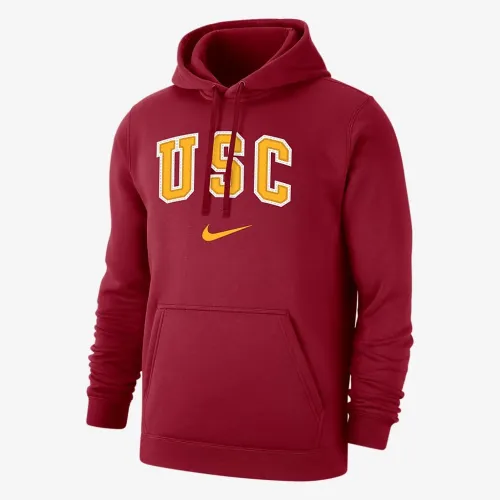 USC Club Fleece Men's Nike College Arch 365 Толстовка з капюшоном Red