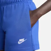 Nike Sportswear Club Fleece женская Mid-Rise шорты синий