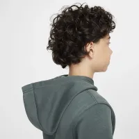 Nike Sportswear Club Fleece Big дитячі Толстовка з капюшоном колір зелений