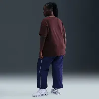 Nike Sportswear Essential жіноча футболка (великі розміри) колір червоний