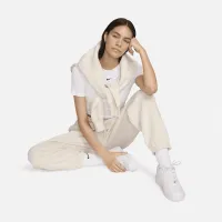 Nike Sportswear Phoenix Fleece жіноча З високою талією оверсайз Sweatpants колір коричневий