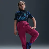 Nike Sportswear Tech Fleece Girls' Joggers цвет фиолетовый