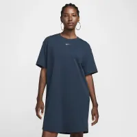 Nike Sportswear Chill Knit женская оверсайз футболка Костюм синий