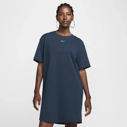 Nike Sportswear Chill Knit жіноча оверсайз футболка Костюм блакитний