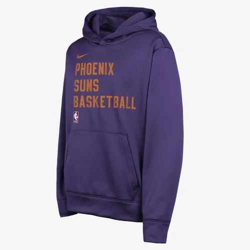Phoenix Suns Big дитячі Nike Dri-FIT NBA Pullover Толстовка з капюшоном колір фіолетовий