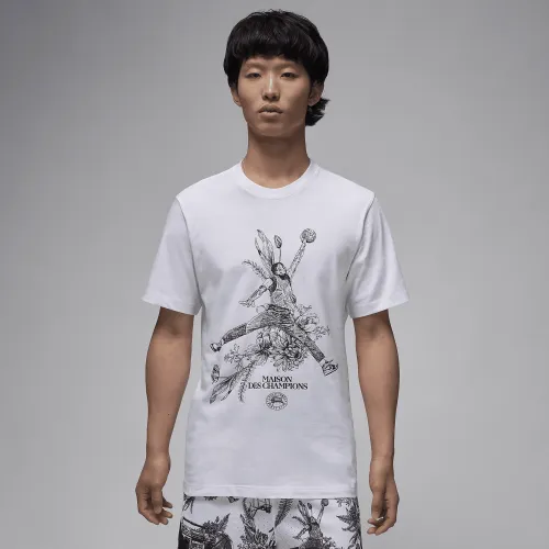 Nike Jordan Sport мужские Dri-FIT футболка цвет белый