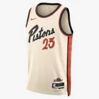 Jaden Ivey Detroit Pistons 2024/25 City Edition чоловічі Nike Dri-FIT NBA Swingman Jersey колір коричневий