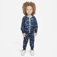 Nike Smiley Swoosh Printed Tricot набор Toddler Tracksuit синий