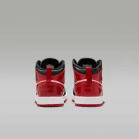Nike Jordan 1 Mid SE Little дитячі Кросівки колір чорний