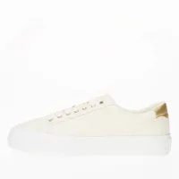 Кросівки Tommy Hilfiger Essential Vulc Canvas FW0FW07682-AEF - Бежевий