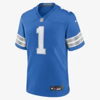 Terrion Arnold Detroit Lions чоловічі Nike NFL Game Football Jersey блакитний