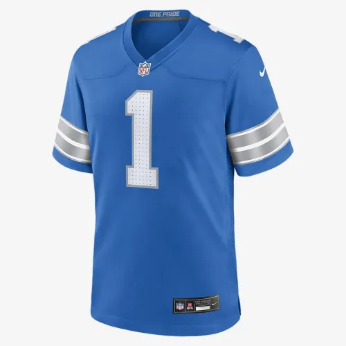 Terrion Arnold Detroit Lions чоловічі Nike NFL Game Football Jersey блакитний