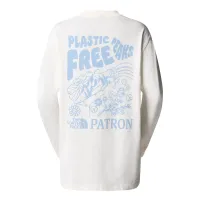 Футболка The North Face Nature LS 0A87DZQLI1 - Біла