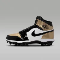Nike Jordan 1 Mid TD чоловічі Football Cleat колір коричневий